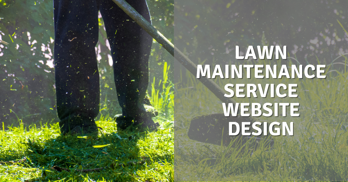Lawn Maintenance Service Website Design